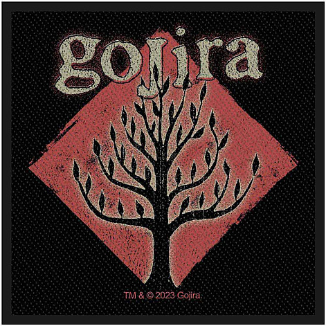 Gojira tkaná patch PES 100x100 mm, Tree Of Life