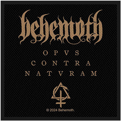 Behemoth tkaná patch PES 100x100 mm, Opvs Contra Natvram
