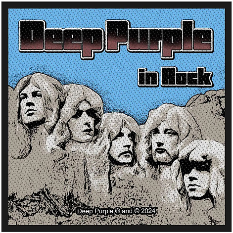 Deep Purple tkaná patch PES 100 x 100 mm, In Rock