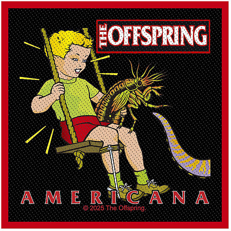 The Offspring tkaná patch PES 100x100 mm, Americana