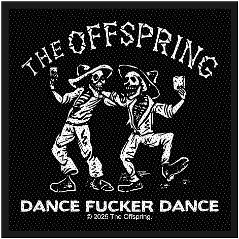 The Offspring tkaná patch PES 100x100 mm, Dance Fucker Dance