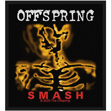 The Offspring tkaná patch PES 100x100 mm, Smash