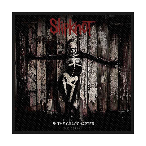 Slipknot tkaná patch PES 100 x 100 mm, .5: The Gray Chapter