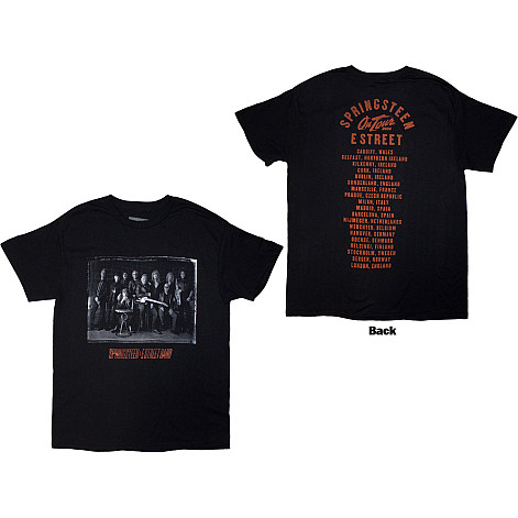 Bruce Springsteen t-shirt, Tour '24 E-Street Photo BP Black, men´s