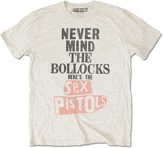 Sex Pistols t-shirt, Bollocpcs Distressed, men´s