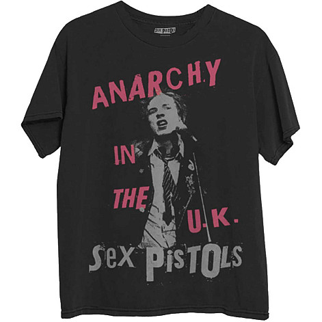 Sex Pistols t-shirt, Anarchy in the UK Black, men´s