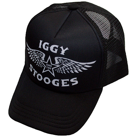 Iggy Pop snapback, Wings Mesh Black, unisex