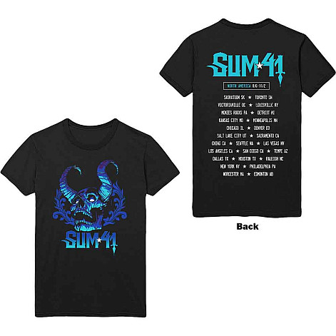 Sum 41 t-shirt, Blue Demon BP Black, men´s