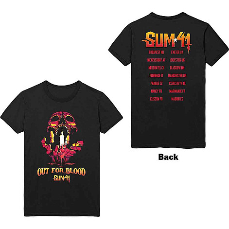 Sum 41 t-shirt, Out For Blood BP Black, men´s