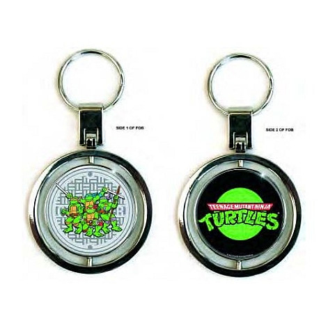 Želvy Ninja keychain, Spinner Double Sided