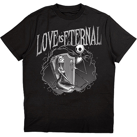 The Nightmare Before Christmas t-shirt, J&S Love Is Eternal Black, men´s