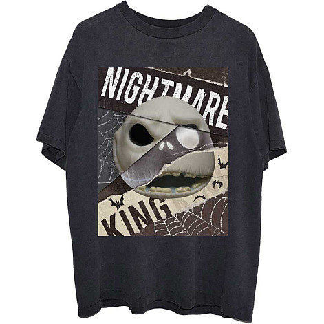 The Nightmare Before Christmas t-shirt, Nightmare Skull Black, men´s