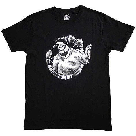 The Nightmare Before Christmas t-shirt, Oogie Roll Black, men´s