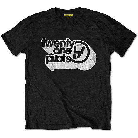 Twenty One Pilots t-shirt, Vessel Vintage Black, men´s