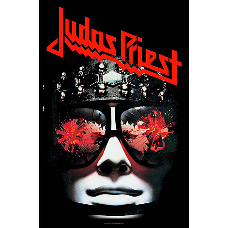 Judas Priest textile banner 68cm x 106cm, Hell Bent For Leather