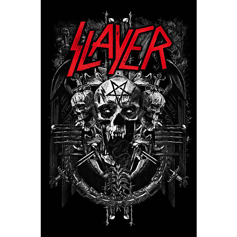 Slayer textile banner 70cm x 106cm, Demonic