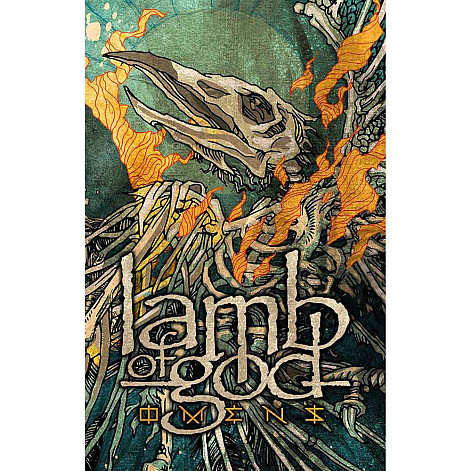 Lamb Of God textile banner PES 70cm x 106cm, Omens