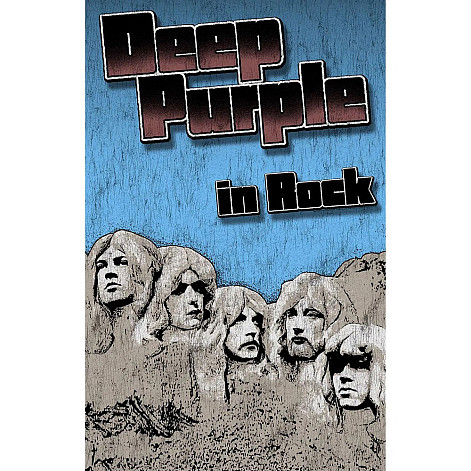 Deep Purple textile banner PES 70cm x 106cm, In Rock