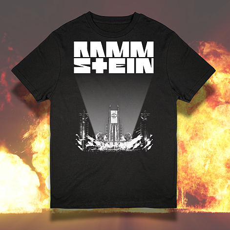 Rammstein t-shirt, Bühne Black, men´s