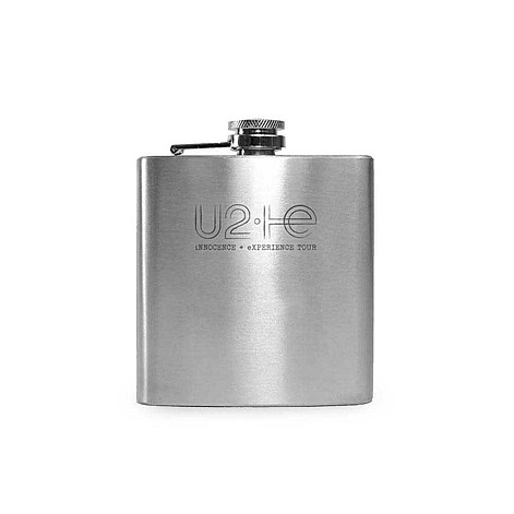 U2 hip flask 200 ml/0.2 kg, Logo