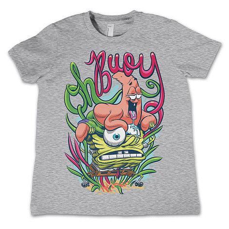 SpongeBob Squarepants t-shirt, Oh Boy Grey Kids, kids