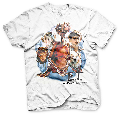 E.T. Mimozemšťan t-shirt, Retro Poster, men´s
