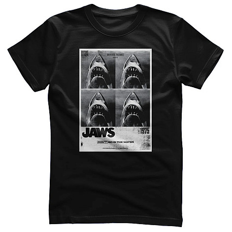 Čelisti t-shirt, Don't Go In The Water Black, men´s