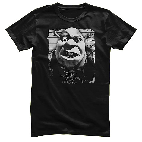 Shrek t-shirt, MugShot Black, men´s