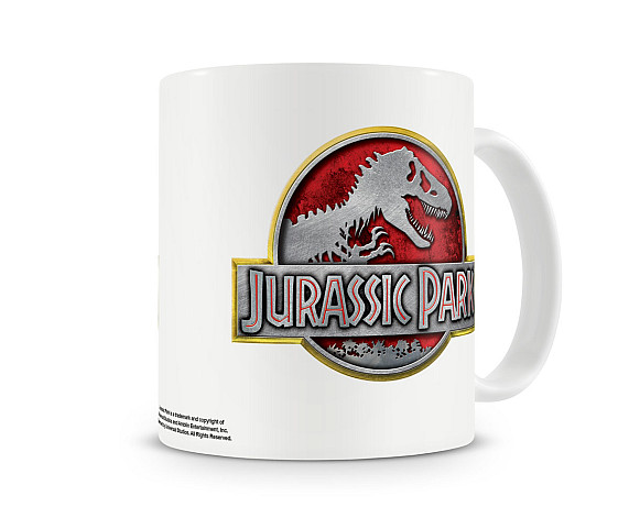 Jurský Park ceramics mug 250 ml, Metallic Logo