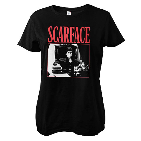 Scarface t-shirt, Tony Montana - The Power Girly Black, ladies