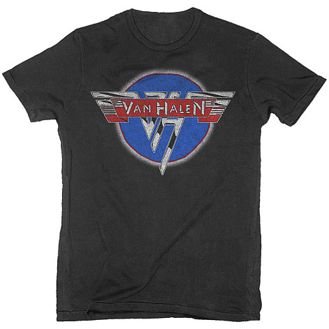 Van Halen t-shirt, Chrome Logo Black, men´s