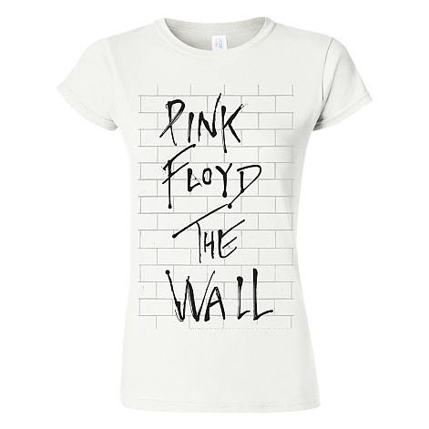 Pink Floyd t-shirt, The Wall Album White Girly, ladies