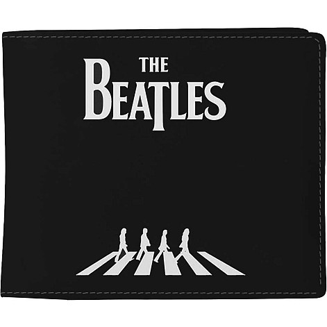 The Beatles purse PU 11 x 10 x 1 cm, Abbey Road B/W Black