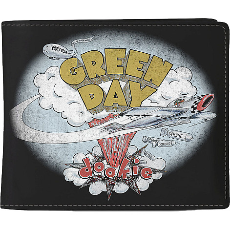 Green Day purse PU 11 x 10 x 1 cm, Dookie Black