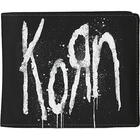 Korn purse PU 11 x 10 x 1 cm, Still A Freak Black