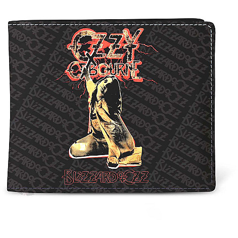 Ozzy Osbourne purse PU 11 x 10 x 1 cm, Blizzard of Oz Black