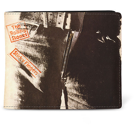 Rolling Stones purse PU 11 x 10 x 1 cm, Sticky Fingers