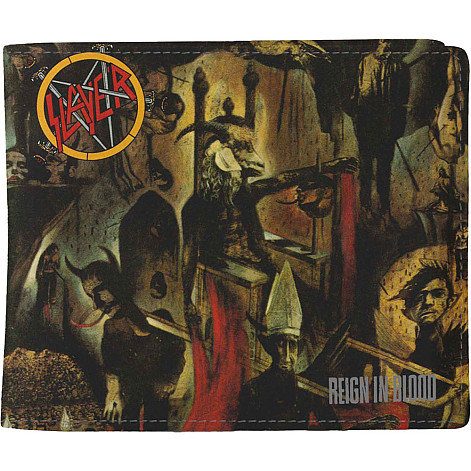 Slayer purse PU 11 x 10 x 1 cm, Reign In Blood Black