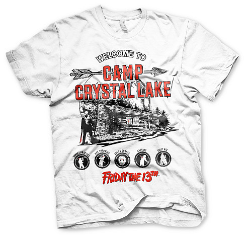 Friday the 13th t-shirt, Camp Crystal Lake, men´s