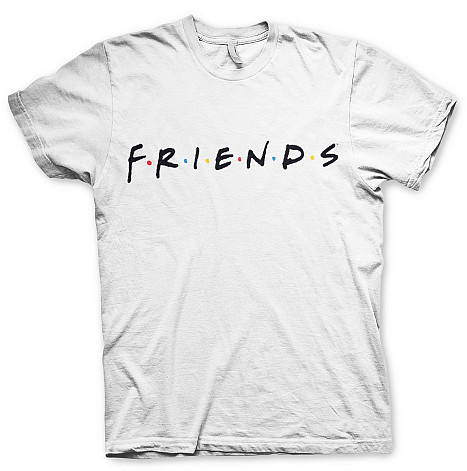 Friends t-shirt, Friends Logo White, men´s