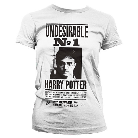 Harry Potter t-shirt, Wanted Girly, ladies