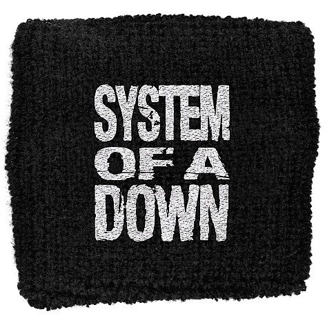 System Of A Down wristband, Logo Black