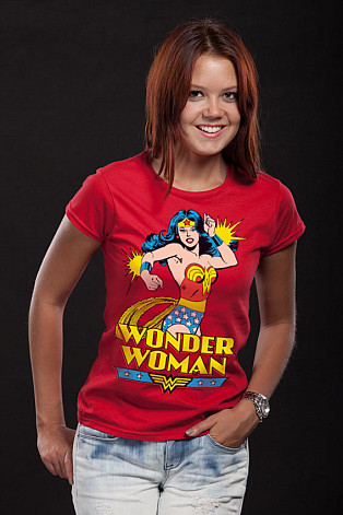 Wonder Woman t-shirt, Wonder Woman Girly, ladies