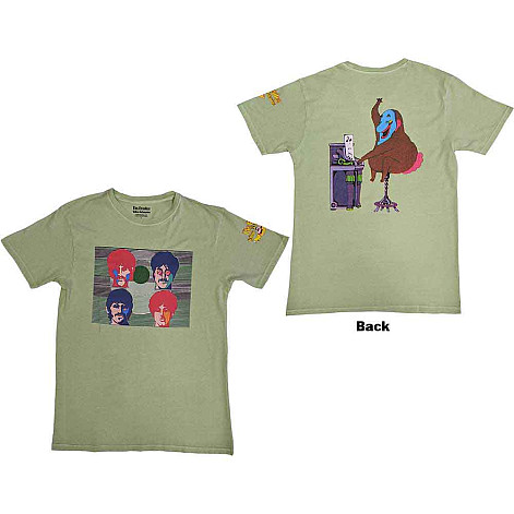 The Beatles t-shirt, Yellow Submarine Magic Piano BP Green, men´s