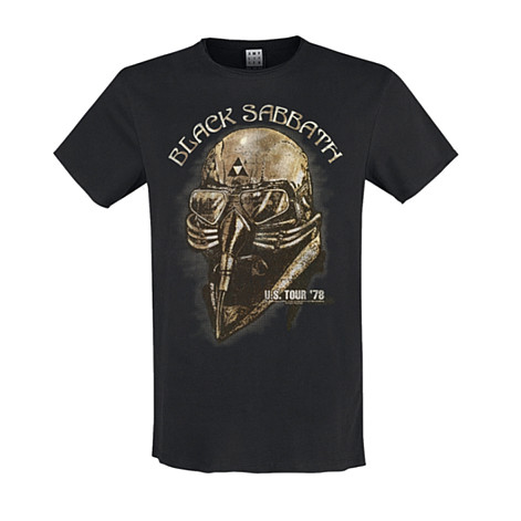 Black Sabbath t-shirt, Gold Tour 78 Black, men´s