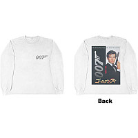 James Bond 007 t-shirt long rukáv, Goldeneye Japanese BP White, men´s
