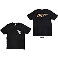 James Bond 007 t-shirt, No Time To Die & Logo Black, men´s