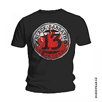 Black Sabbath t-shirt, 13 Flame Circle Black, men´s