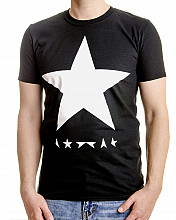 David Bowie t-shirt, Blacpcstar (White Star On Black), men´s