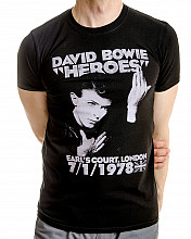 David Bowie t-shirt, Heroes Court, men´s